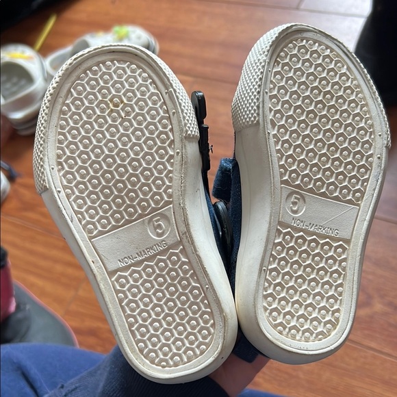 Kids Denim High-Top Sneakers - Picture 3 of 3